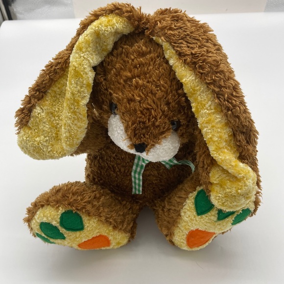 Snuggie brown Easter bunny plush 12” toy - Picture 4 of 4